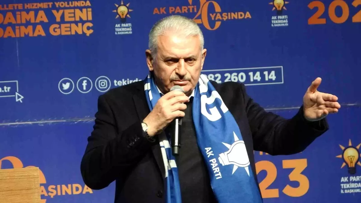Son dakika: AK Parti Genel Başkanvekili Binali Yıldırım: 'Yolları böldük, gönülleri birleştirdik'