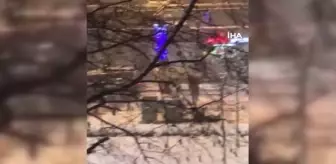Eğlence mekanında kadına vurdu, dışarı atılınca dehşet saçtı