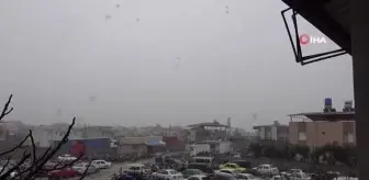 Hatay'da kar yağışı