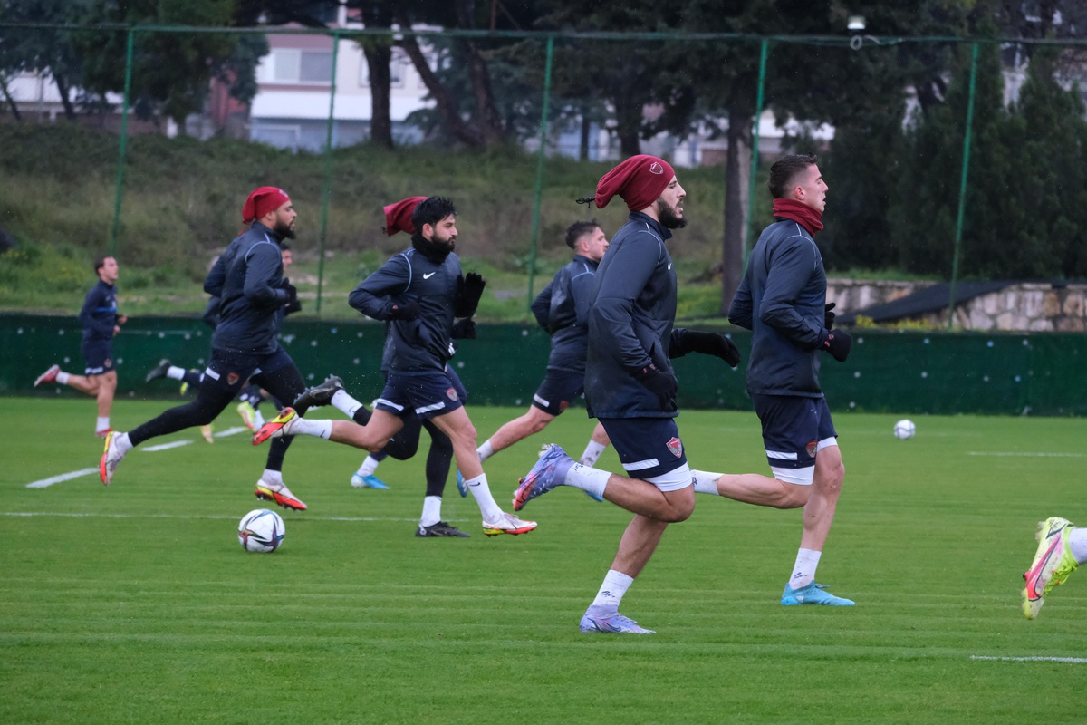 Hatayspor, Beşiktaş maçının hazırlıklarına başladı