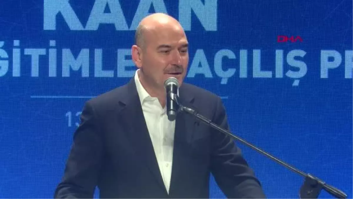 İSTANBUL \'SÜLEYMAN SOYLU \'KAAN\' İSİMLİ UYGULAMA EĞİTİMLERİ AÇILIŞ PROGRAMINA KATILDI