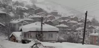 KASTAMONU - Kastamonulu Mustafa dede, mart karının tadını kızakla kayarak çıkardı