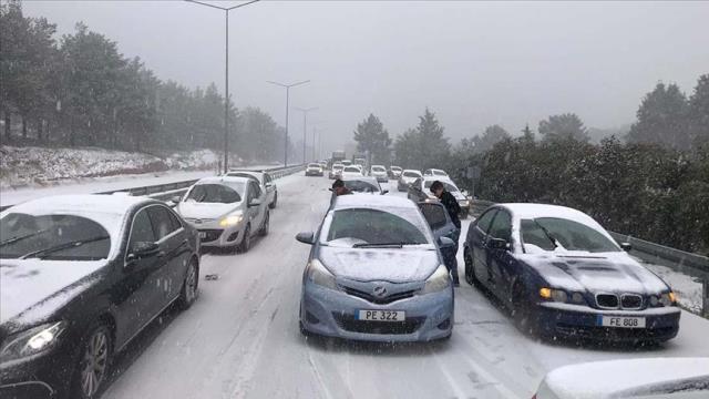 KKTC 7 sene sonra tekrar beyaza büründü