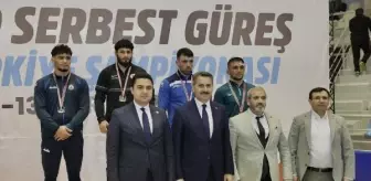 U20 Serbest Erkekler Türkiye Güreş Şampiyonası sona erdi