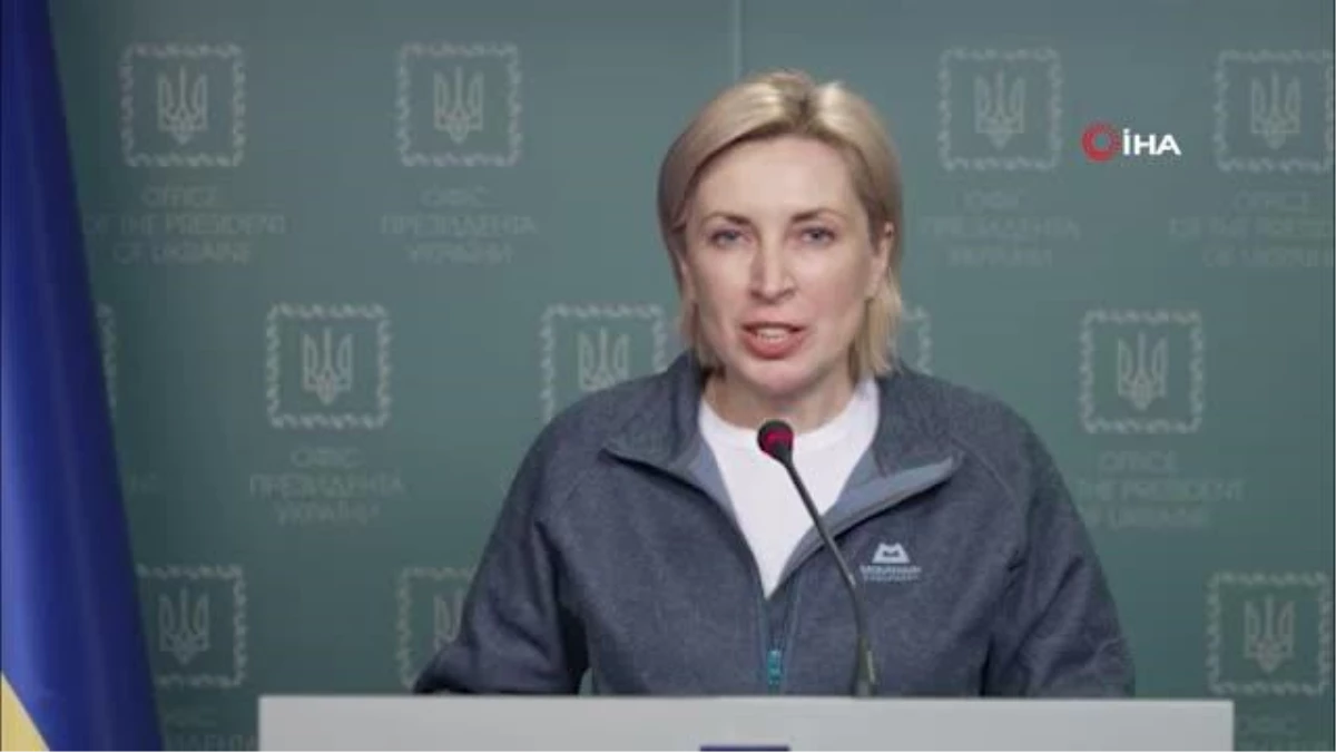 Ukrayna Başbakan Yardımcısı Vereşuk: "Bugün 12 insani koridordan 9\'unda tahliyeler yapıldı"