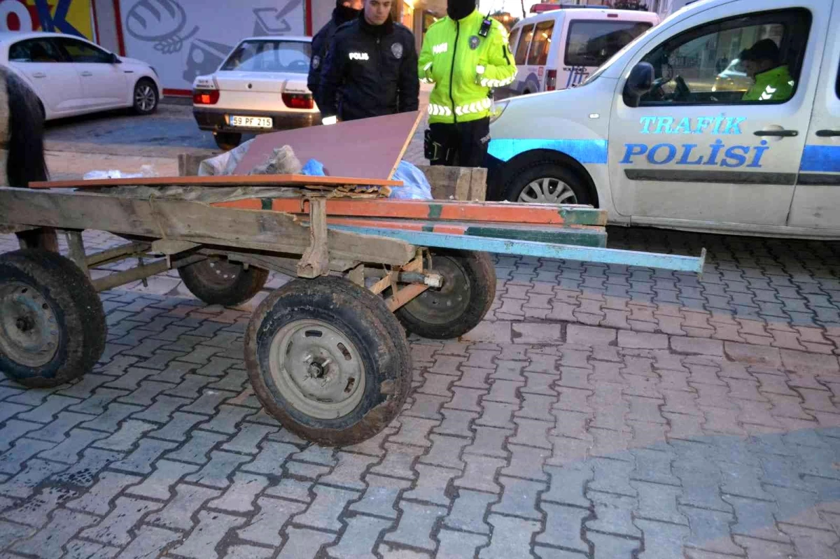 Son dakika haberi | 150 kilogramlık demir hırsızlığını trafik polisi engelledi