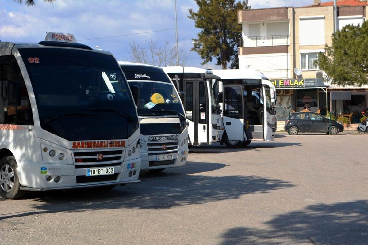 Ayvalık'ta dolmuş fiyatlarına yüzde 33 zam yapıldı
