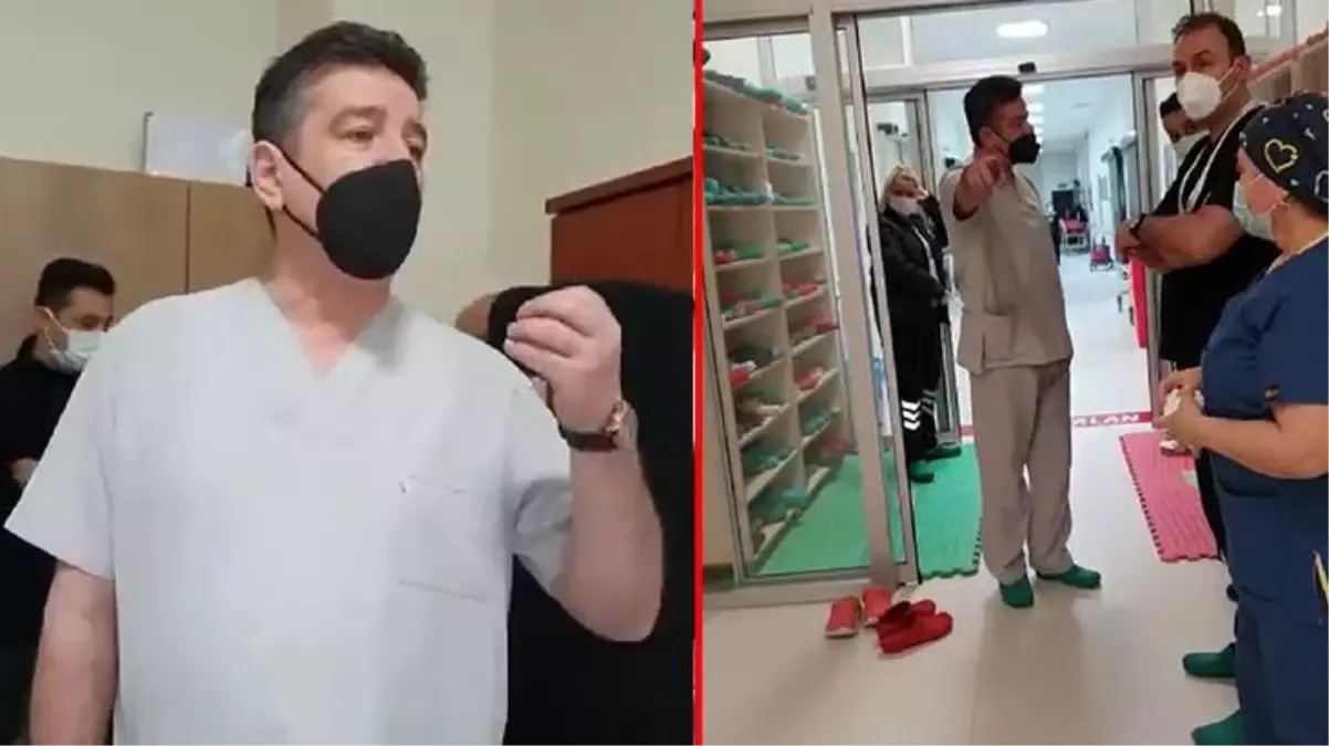 Grev yapan sağlık çalışanları ve başhekim birbirine girdi: Şunu da hemen paketleyin