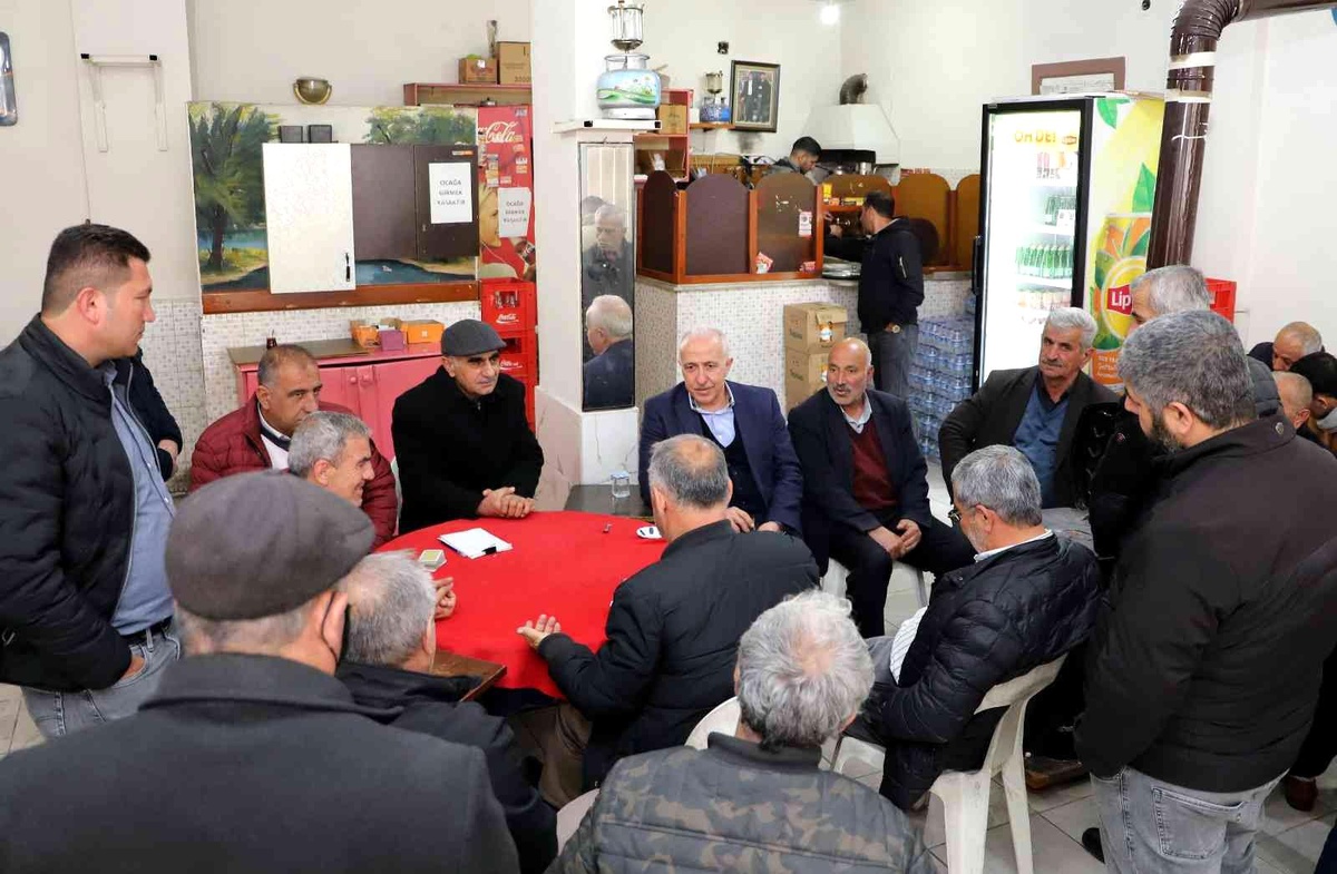 Başkan Gültak, Güneş Mahallesinde vatandaşlarla buluştu