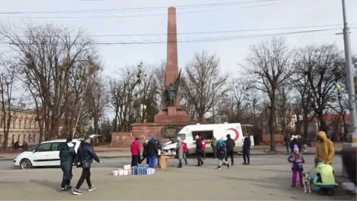 ÇERNİVTSİ - Kızılay, Ukrayna\'nın Çernivtsi şehrinde beslenme desteği veriyor
