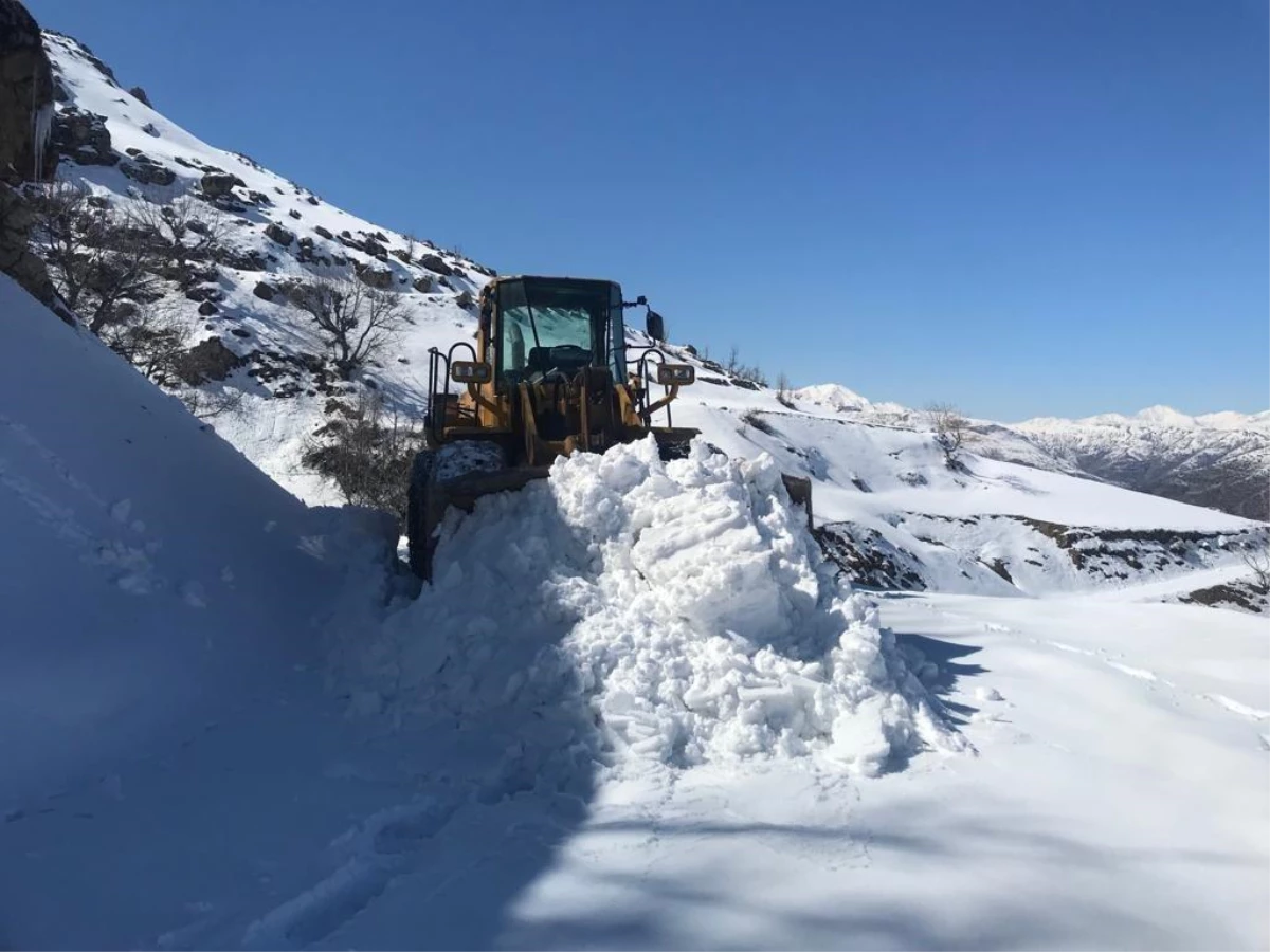 Batman\'da kar yağışı nedeniyle 90 yerleşim noktasına ulaşım kapandı