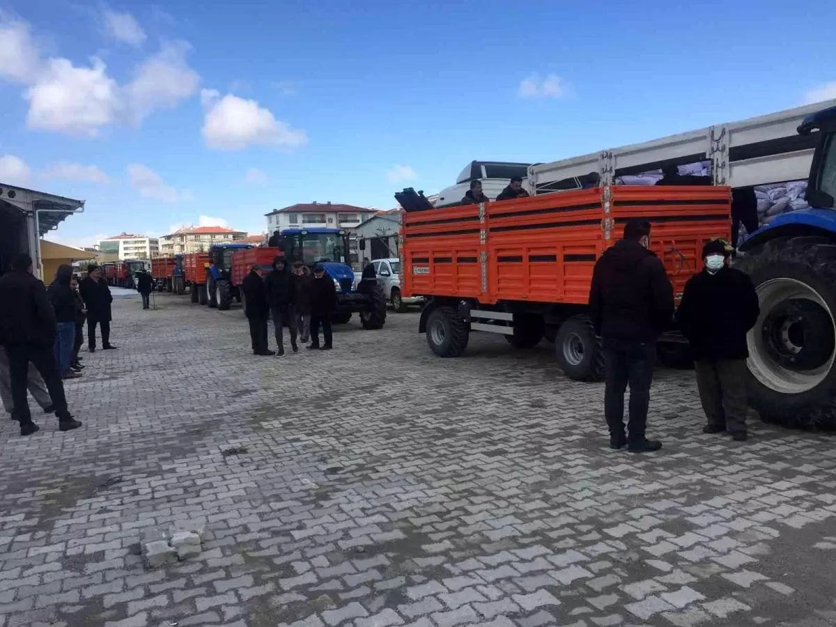 Konya\'da çiftçilere 111 ton sertifikalı yeşil mercimek tohumu