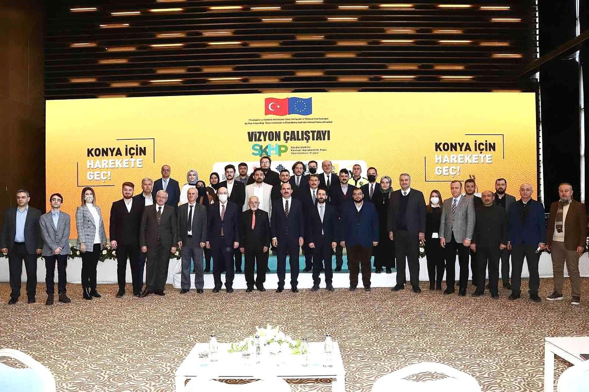 Konya Büyükşehir\'den "Sürdürülebilir Kentsel Hareketlilik Planı Vizyon Çalıştayı