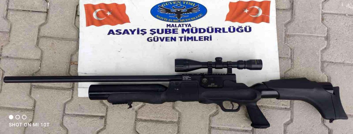 Son dakika haberi | Malatya'da 26 silah ele geçirildi
