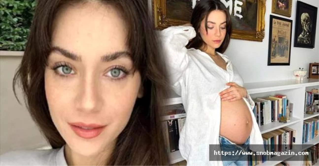 Milan Bebek Göründü! Fulya Zenginer\'den Yeni Hamilelik Pozu