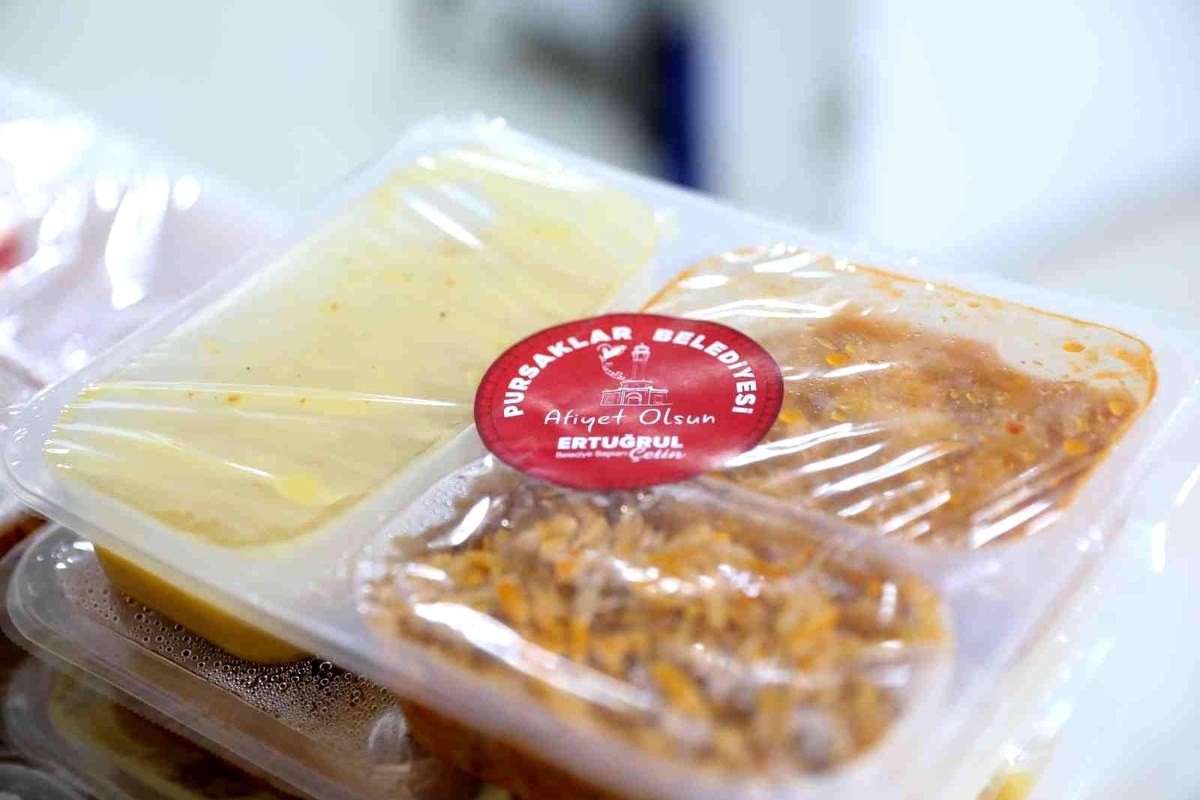 Pursaklar Aşevi\'nde kimsesiz ve engellilere sıcak yemek
