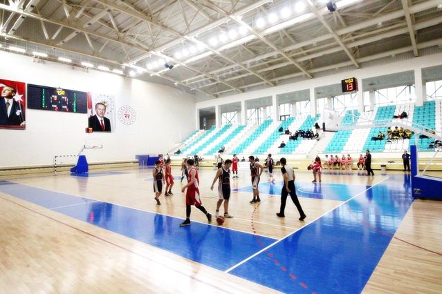 Sinop'ta U-18 Erkekler Basketbol grup müsabakaları sona erdi