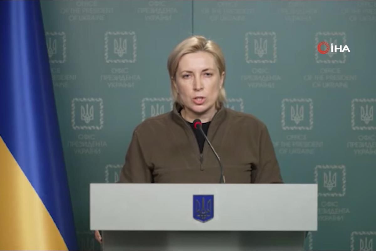 Ukrayna Başbakan Yardımcısı: "İnsani yardım konvoyuna yapılan engelleri kaldırmaya çalışacağız"