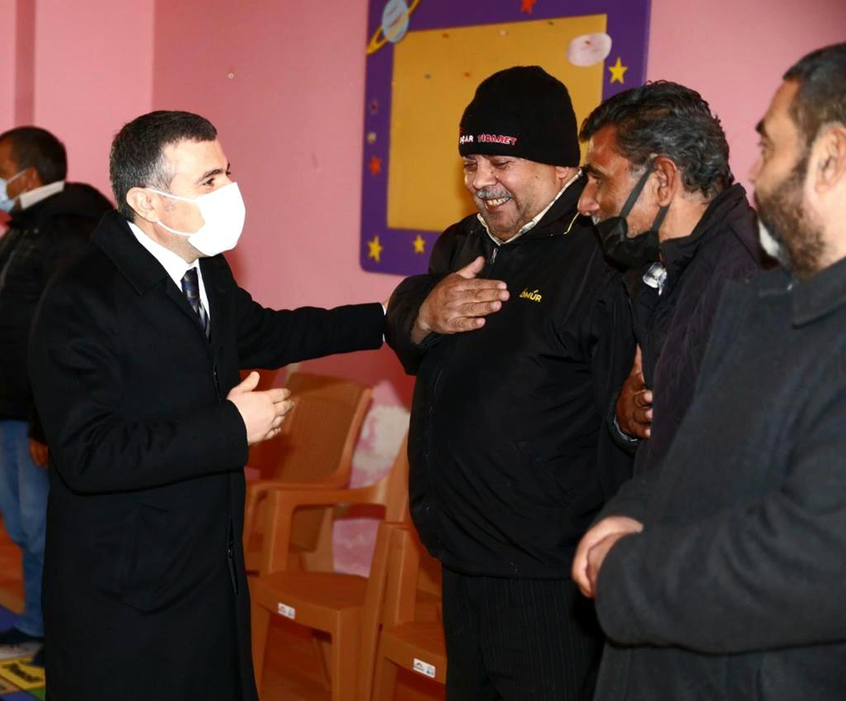 Vali Atay, Çamköy sakinlerini dinledi