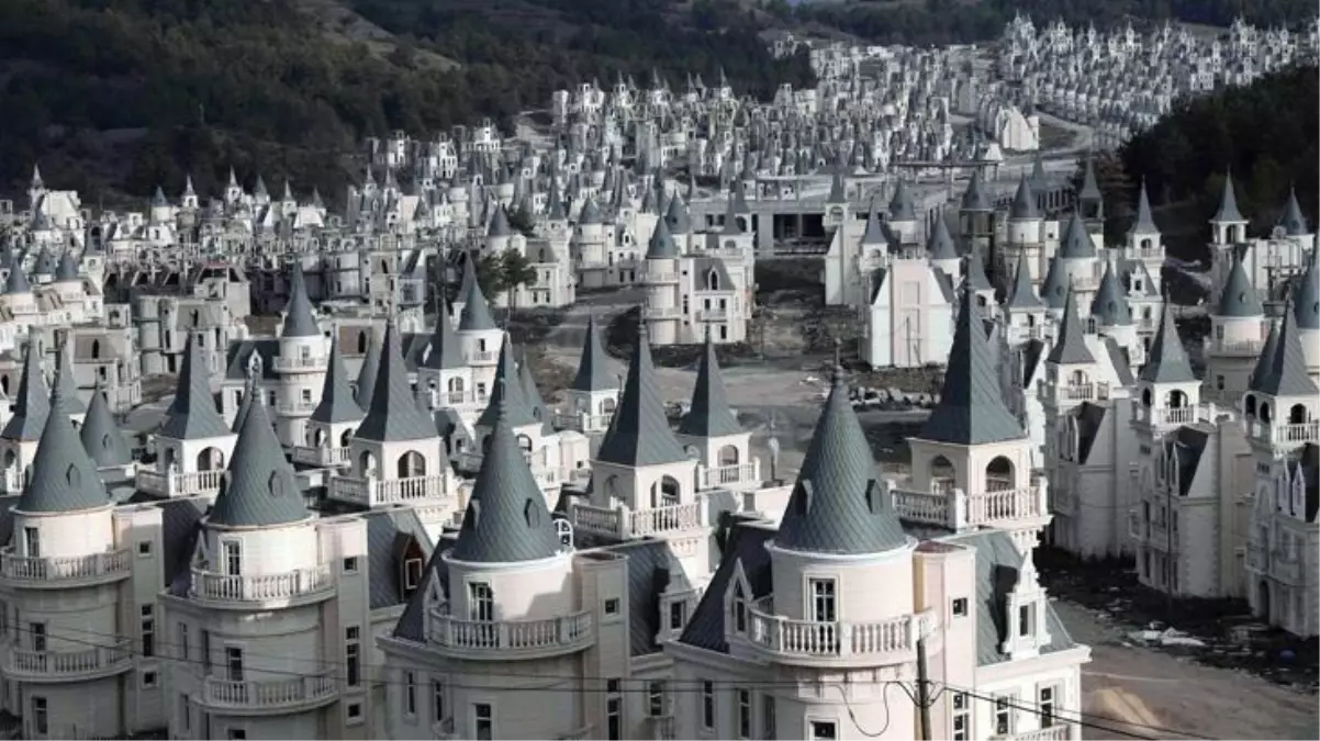 Araplar için yapılan şatolar 11 yıldır tamamlanamıyor!