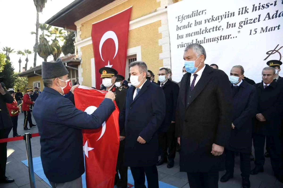 Atatürk\'ün Adana\'ya gelişinin 99. yıl dönümü törenle kutlandı