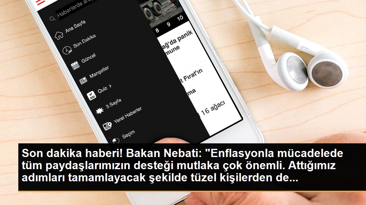 Son dakika haberi! Bakan Nebati: "Enflasyonla mücadelede tüm paydaşlarımızın desteği mutlaka çok önemli. Attığımız adımları tamamlayacak şekilde tüzel kişilerden de...