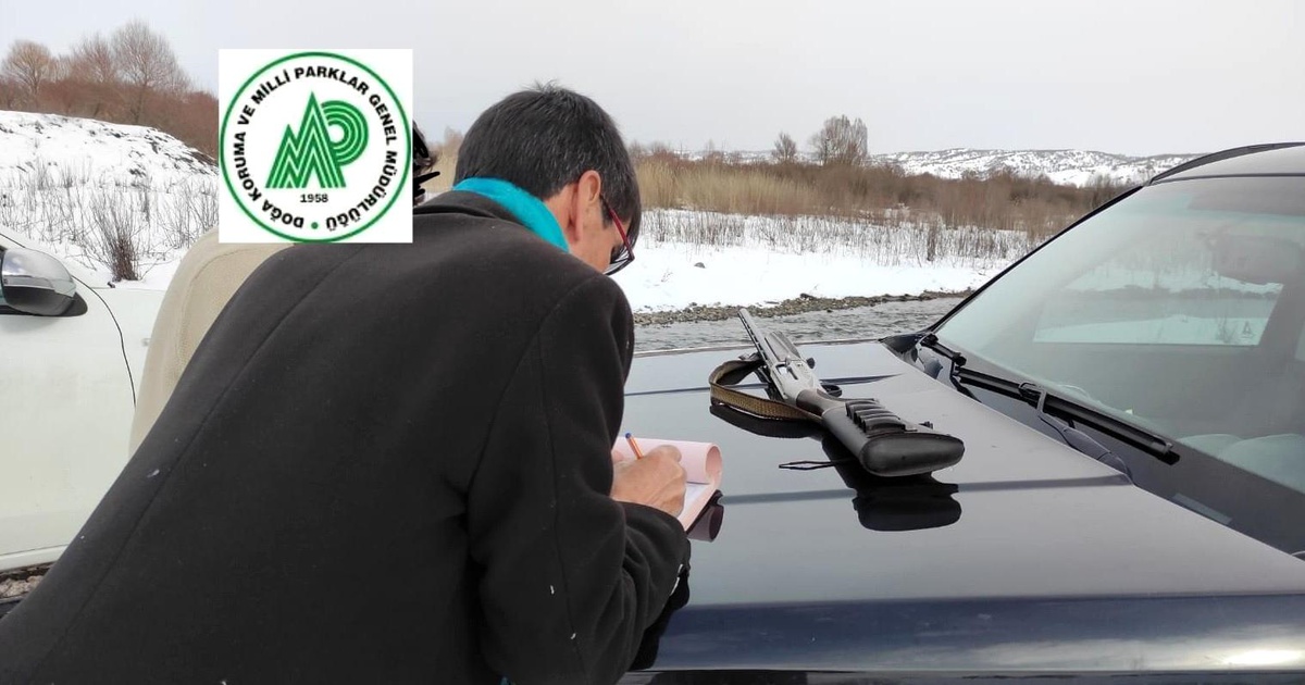 Bingöl\'de yasa dışı avlanan şahsa ceza