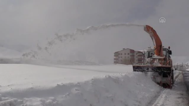 Bitlis'te karla mücadele çalışmaları sürüyor