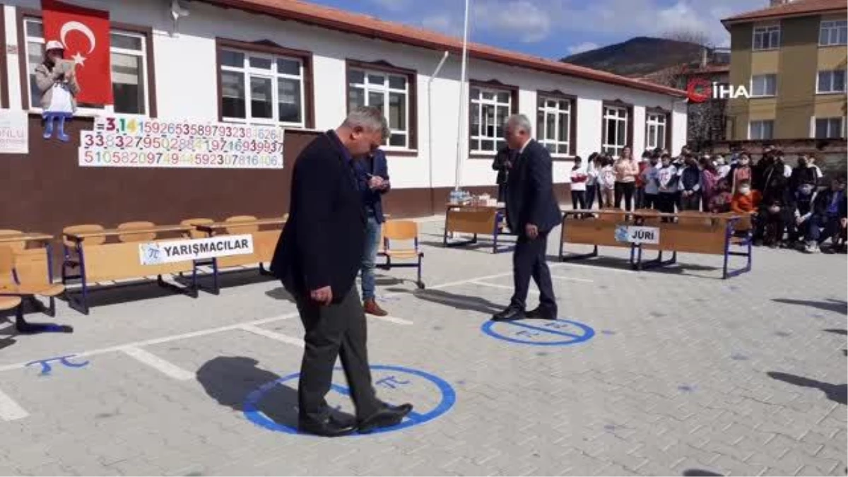 Dünya Pi Günü Mehmet Akif Ersoy Ortaokulu\'nda kutlandı