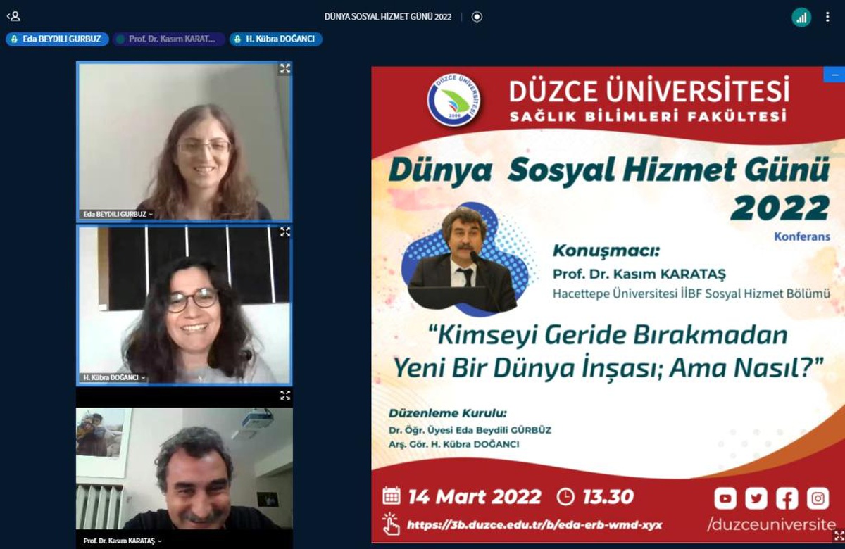 Dünya Sosyal Hizmet Günü kutlandı