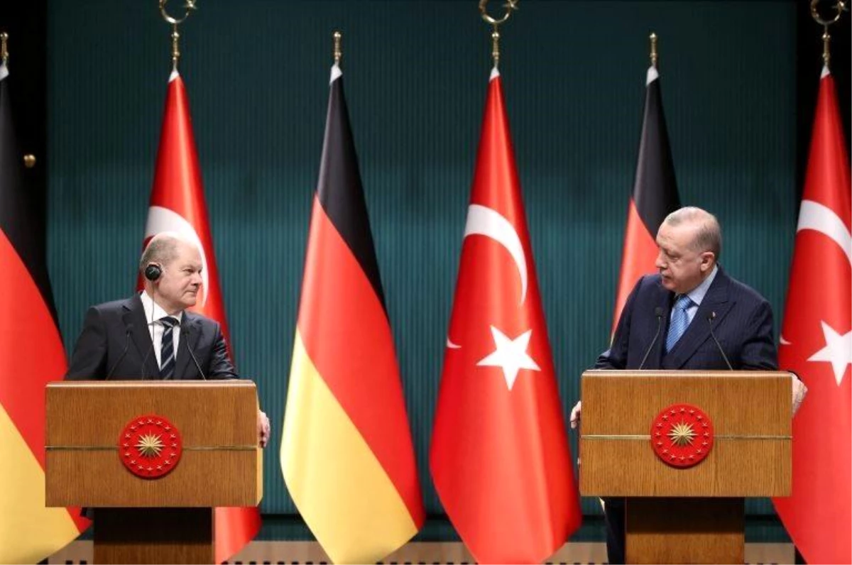 Erdoğan-Scholz görüşmesinde NATO vurgusu: İki lider hangi konuları ele aldı?