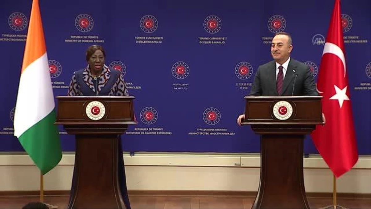 Fildişi Sahili Dışişleri Bakanı Camara: "Antalya Diplomasi Forumu\'nda muhteşem bir organizasyon gerçekleştirdiniz"