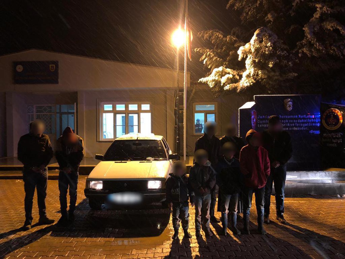 Gaziantep\'te 47 düzensiz göçmen yakalandı