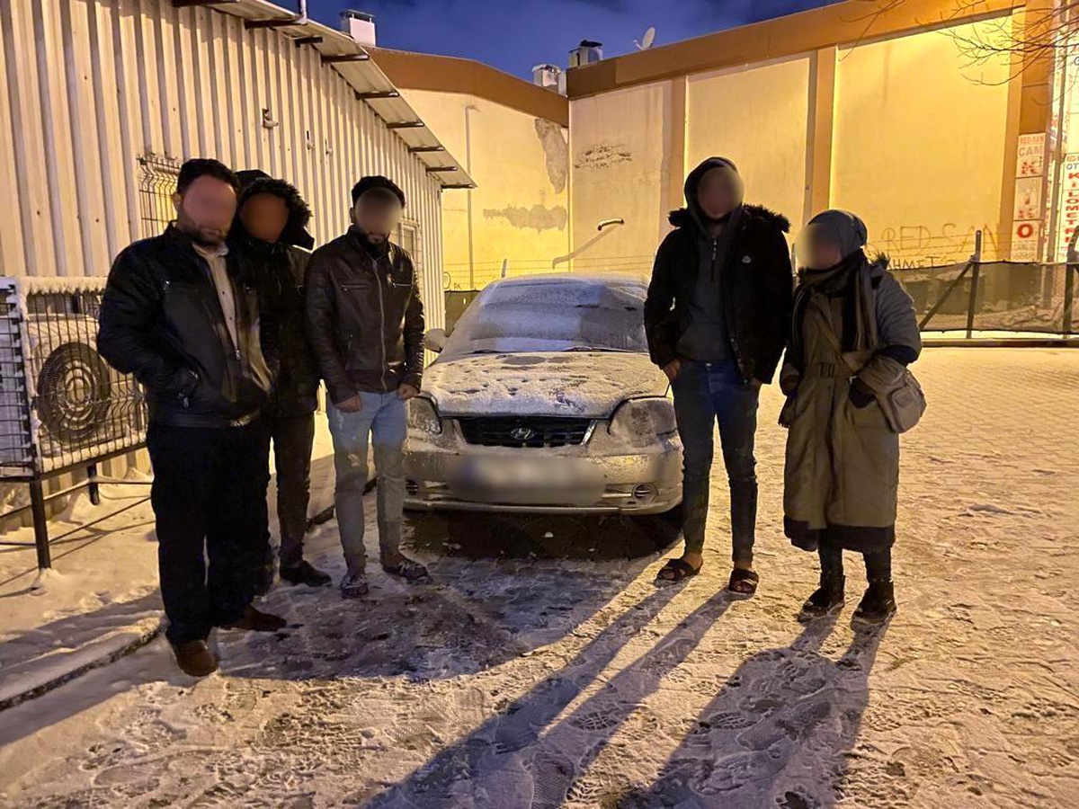 Gaziantep\'te 47 düzensiz göçmen yakalandı