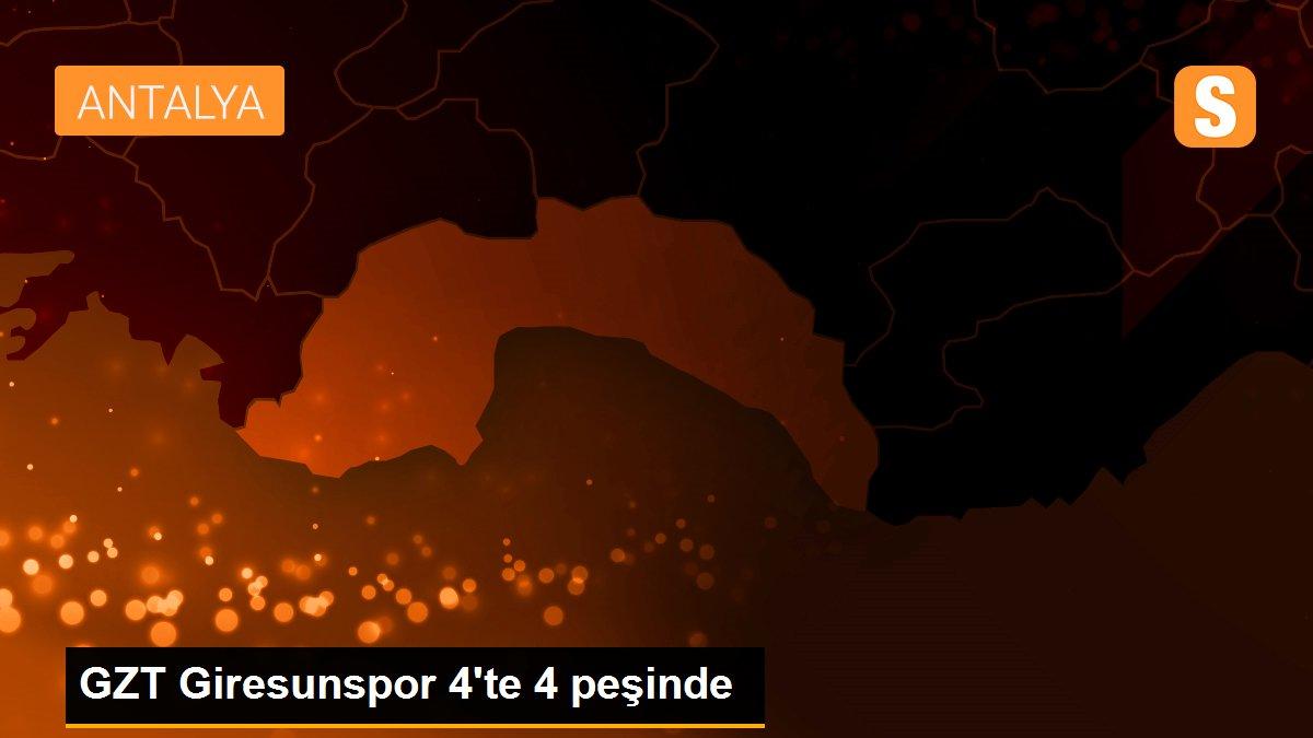 GZT Giresunspor 4\'te 4 peşinde