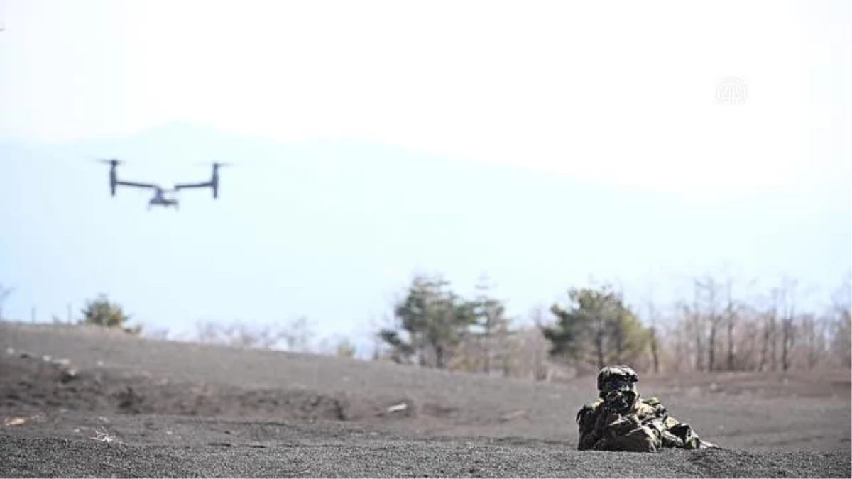Japon Kara Öz Savunma Kuvvetleri tatbikatı