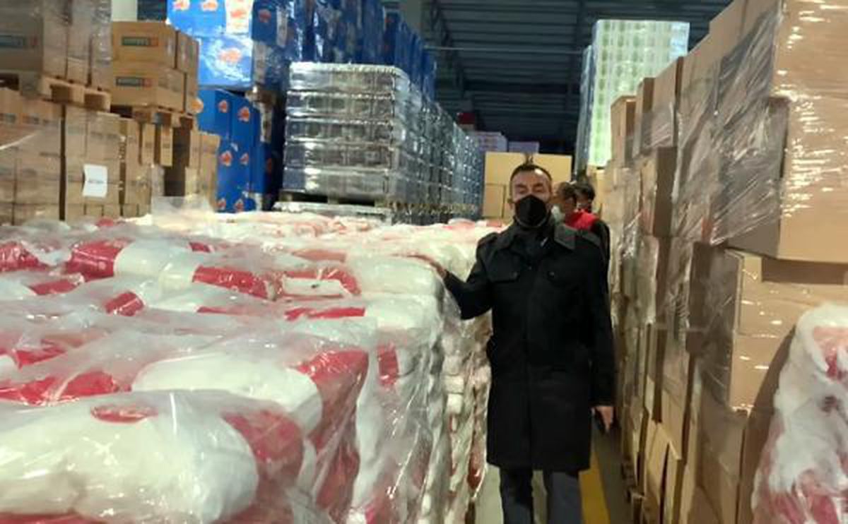 MARKET RAFLARINDA OLMAYAN 48 TON TOZ ŞEKER, DEPODA STOKLANMIŞ BULUNDU
