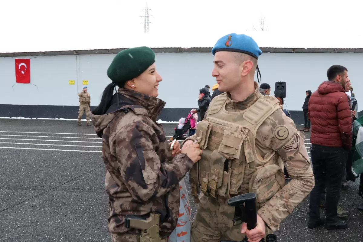 Suriye\'de görev yapan jandarma komando Bingöl\'e döndü