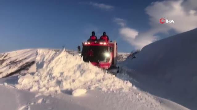 UMKE, mezrada mahsur kalan yaşlı kadın için seferber oldu