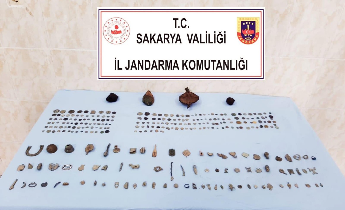 Son Dakika | 201 adet tarihi sikke ele geçirildi: 2 gözaltı