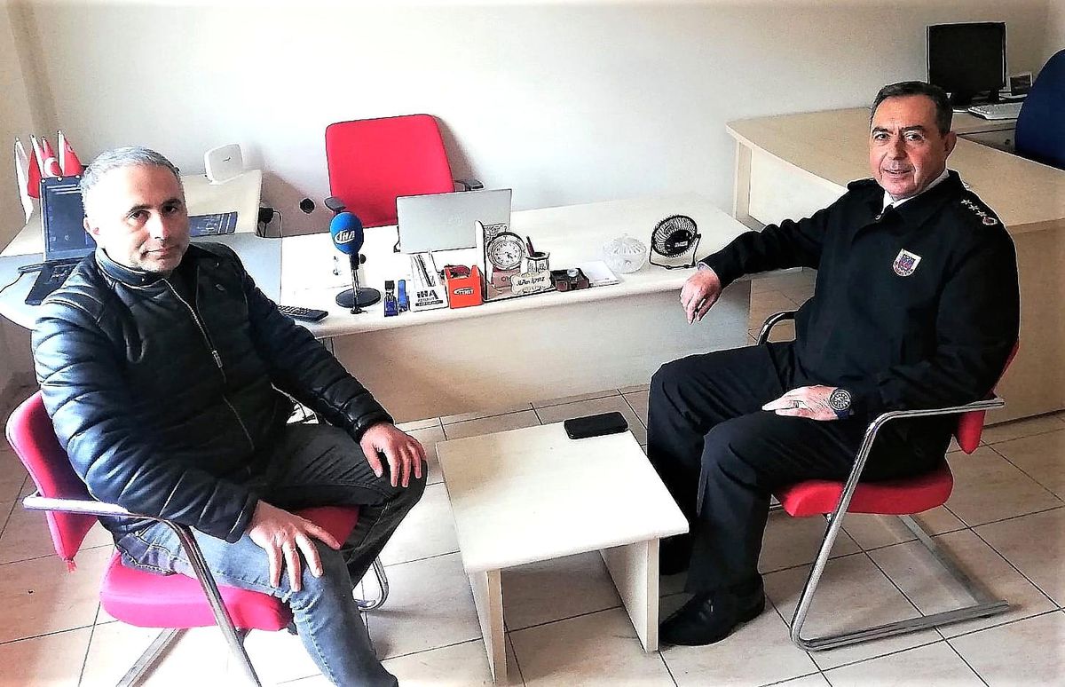 Albay Bostancı'dan İHA'ya ziyaret