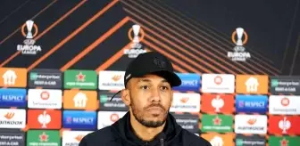 Aubameyang: 'Yarın ne olacağını çok iyi biliyoruz'