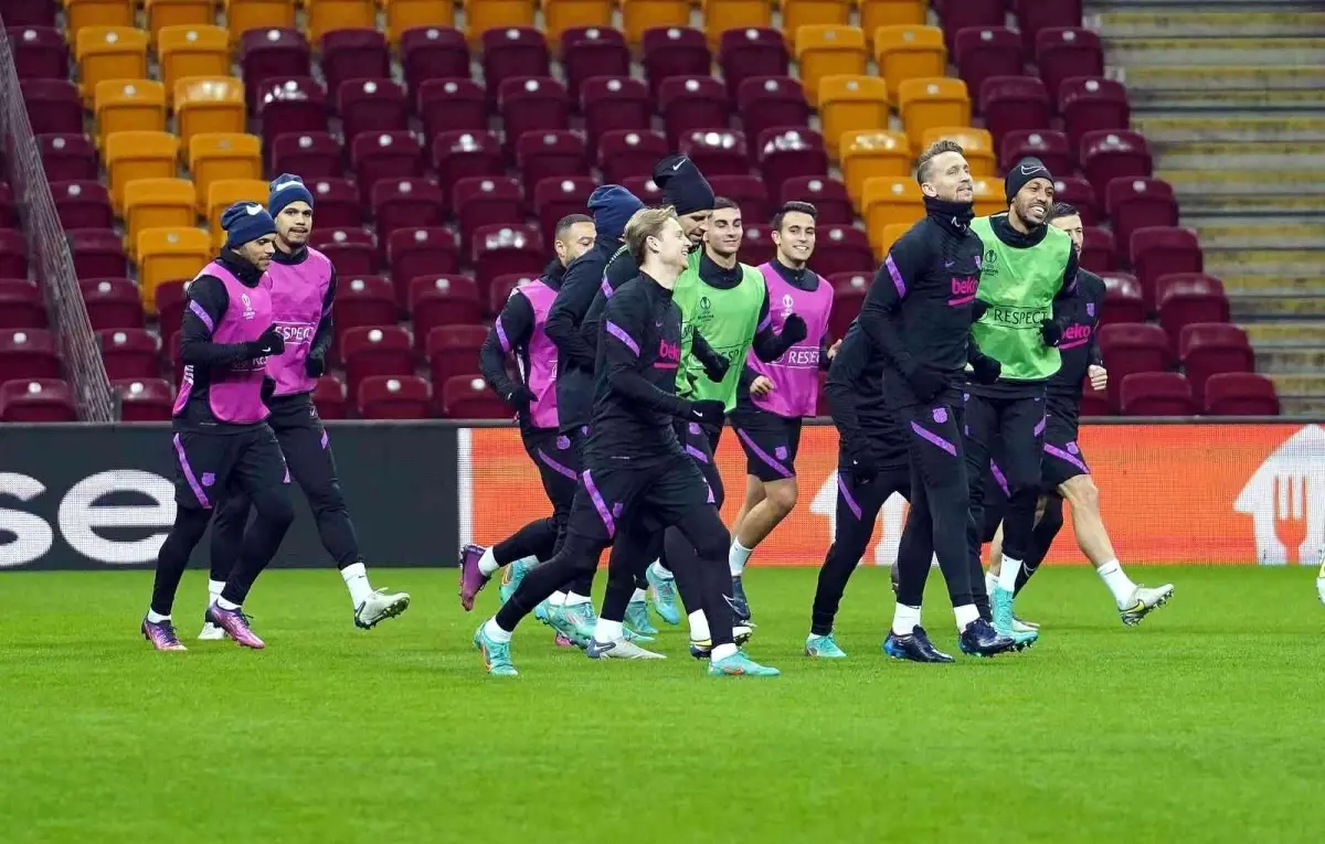 Barcelona, Galatasaray maçı hazırlıklarını tamamladı