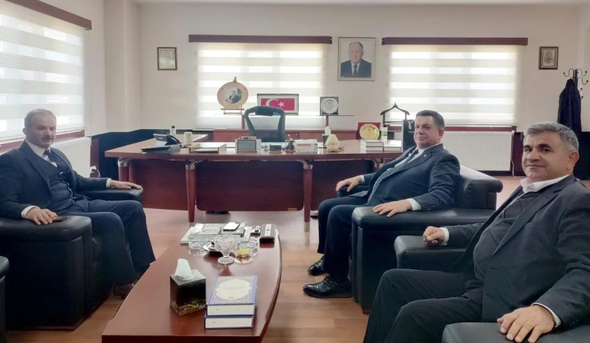 Başkan Kılınç, Ali Erdemoğlu\'yla bir araya geldi