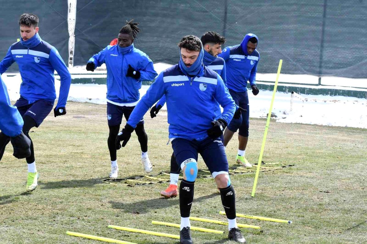 BB Erzurumspor, Yılport Samsunspor maçı hazırlıklarını sürdürdü