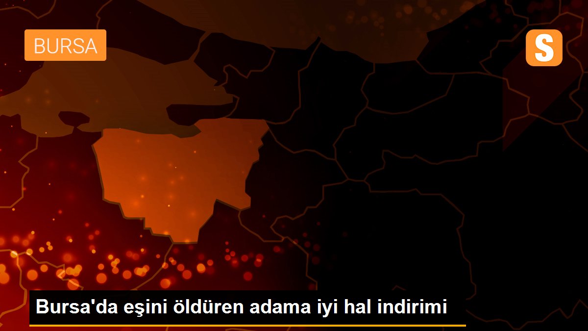 Bursa\'da eşini öldüren adama iyi hal indirimi