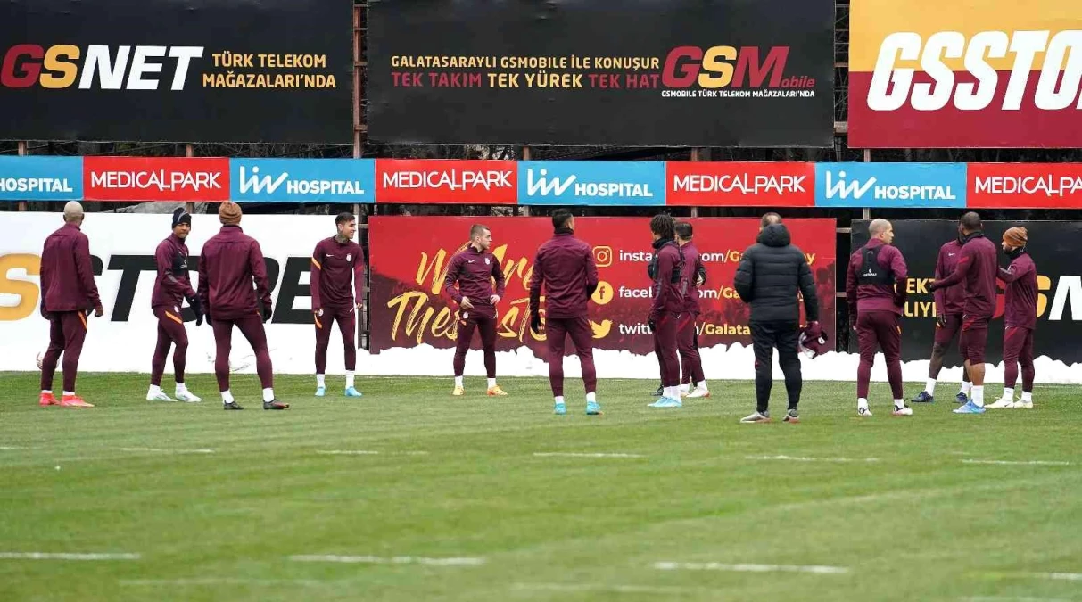 Galatasaray, Barcelona maçı hazırlıklarını tamamladı