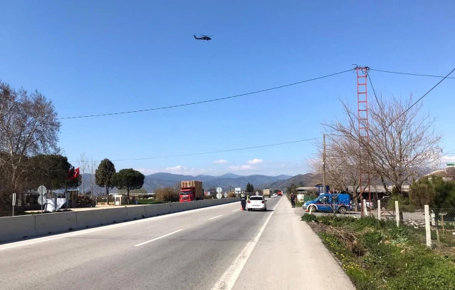 İzmir'de helikopter destekli trafik denetimi