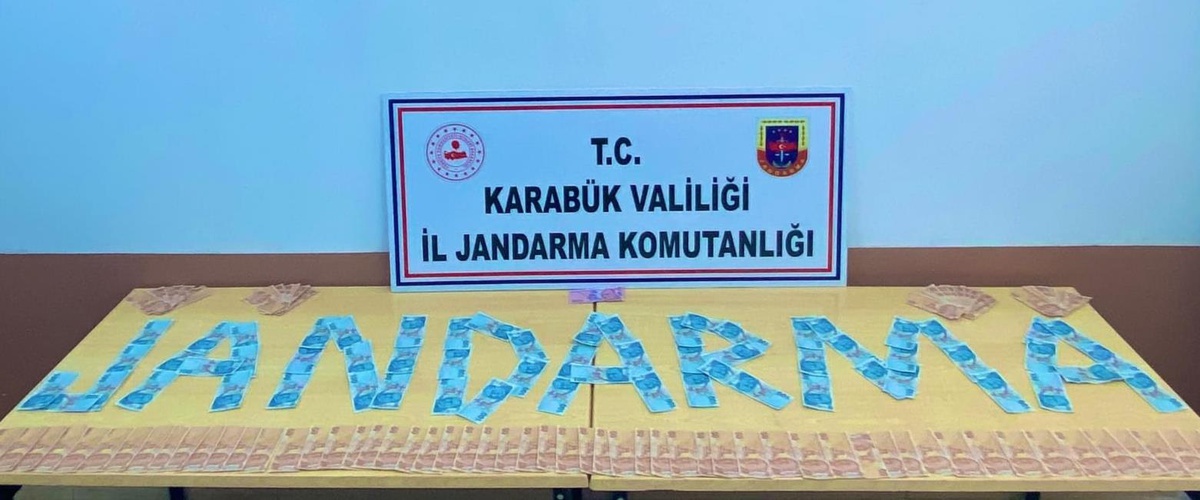 Karabük\'te piyasaya sahte para sürdüğü iddia edilen zanlı yakalandı