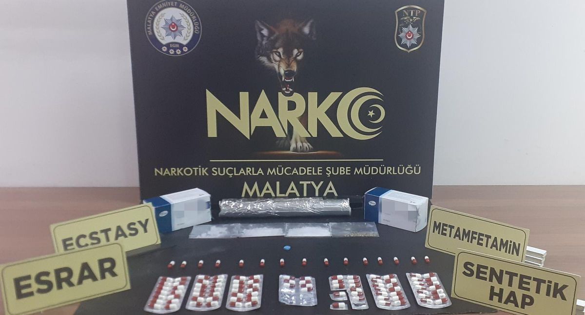 Malatya'da uyuşturucu operasyonlarında 12 zanlı yakalandı